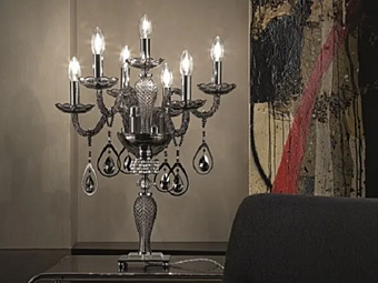 Kerzenhalter mit Swarovski-Kristallen Euroluce Lampadari TooChic F6 1L Kerzenhalter mit Swarovski-Kristallen Euroluce Lampadari TooChic F6 1L Fabrik EUROLUCE LAMPADARi aus Italien