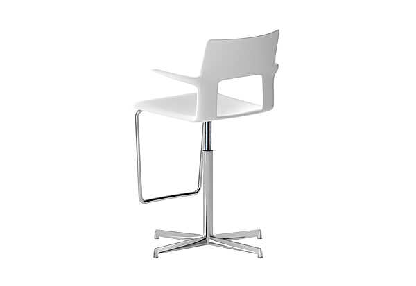 Barhocker DESALTO Kobe - swivelling barstool with adjustable height Fabrik DESALTO aus Italien. Foto №1