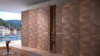 Holzhochschrank mit Türen CARPANELLI Desyo Fabrik CARPANELLI aus Italien