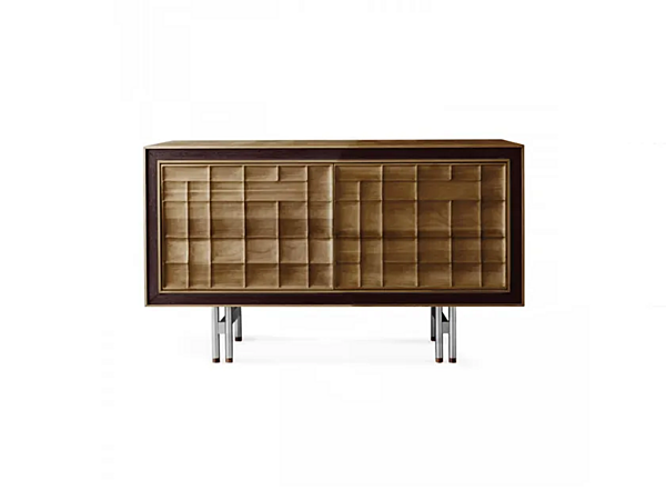 Holzsideboard mit Türen Quadra A 609 DALE Fabrik Dale Italia (by Cantiero) aus Italien. Foto №1