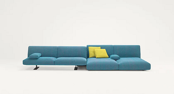 Modularsofa aus Stoff mit Rückenlehne PAOLA LENTI MOVE Fabrik PAOLA LENTI aus Italien. Foto №5