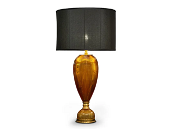 Handgemachte Tischlampe aus geblasenem Kristall FORMITALIA Pitti DD-704