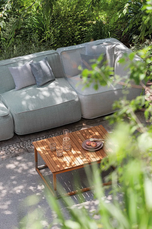 Zweisitzer Gartensofa aus Stoff mit weicher Rückenlehne Atmosphera CX.SF.DV Fabrik ATMOSPHERA aus Italien. Foto №9