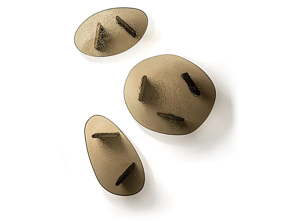 Niedriger runder Couchtisch aus Gussglas MisuraEmme Stowe Fabrik MisuraEmme aus Italien. Foto №2