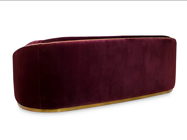 Sofa aus Samt mit weicher Rückenlehne BRABBU WALES Fabrik BRABBU aus Italien. Foto №3