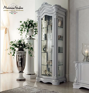 Holz Vitrinenschrank 13124 Modenese Luxury Interiors Holz Vitrinenschrank 13124 Modenese Luxury Interiors Fabrik MODENESE GASTONE aus Italien
