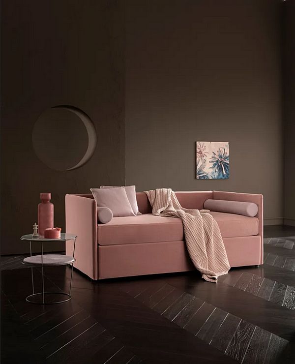 Umbaubares Stoffsofa mit Teddybezug Altrenotti Fabrik Altrenotti aus Italien. Foto №3