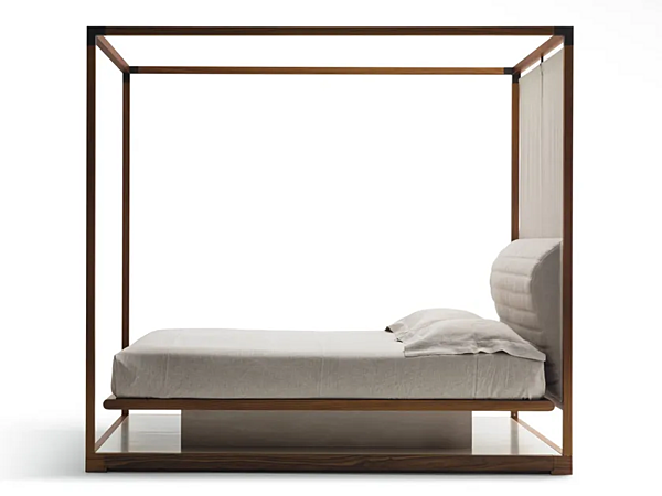 Doppelbett mit gepolsterter Rückenlehne GIORGETTI IRA 54270 Fabrik GIORGETTI aus Italien. Foto №2