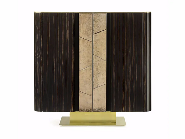 Hochschrank mit Türen aus Holz MARIONI VINCENT 02728A Fabrik MARIONI aus Italien. Foto №1