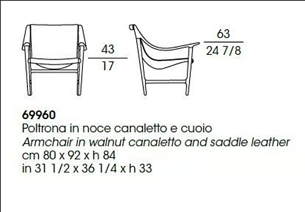 Walnuss Armchair mit Armlehnen Swing GIORGETTI 69960 Fabrik GIORGETTI aus Italien. Foto №7