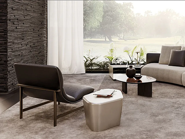 Polsterarmchair Baltimora aus Stoff MisuraEmme Fabrik MisuraEmme aus Italien. Foto №7