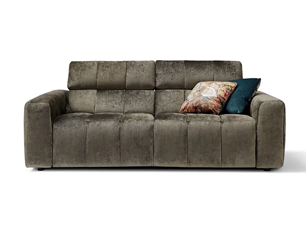 Zweisitzer Relaxsofa mit Fußhocker aus Stoff Marinelli Home Zenit M1384 Fabrik Marinelli Home aus Italien. Foto №4