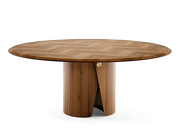 Runder Holztisch Manto Gallotti Radice Fabrik Gallotti & Radice aus Italien. Foto №1