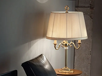 Tischlampe mit Swarovski-Kristallen Euroluce Lampadari Sirio LG3