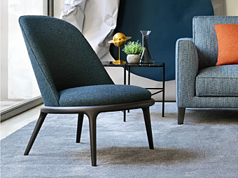 Stoffarmstuhl mit Armlehnen Kim BertO Fabrik BertO aus Italien