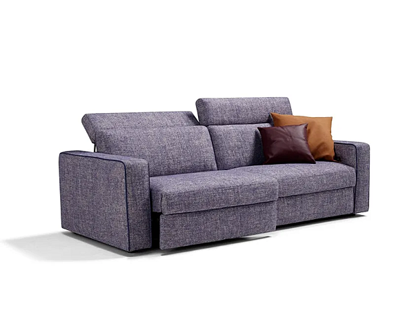 Dreisitzer Sofa mit gepolsterter Rückenlehne aus Stoff Egoitaliano Kuby Fabrik Egoitaliano aus Italien. Foto №4