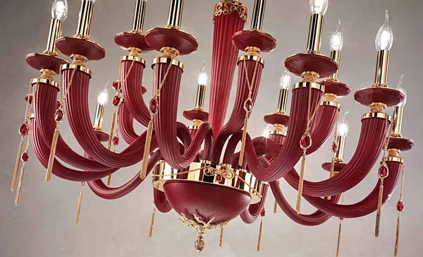 Kristallleuchter mit Swarovski-Kristallen Julienne L12 6 Euroluce Lampadari Fabrik EUROLUCE LAMPADARi aus Italien. Foto №3