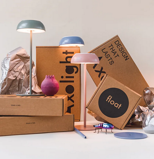 Multifunktionale tragbare Tischlampe aus Kunststoff AXOLIGHT FLOAT Fabrik Axolight aus Italien. Foto №18