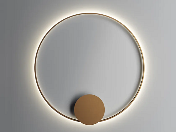 Wand- und Deckenlampe aus pulverbeschichtetem Aluminium Fabbian Olympic Fabrik Fabbian aus Italien. Foto №2