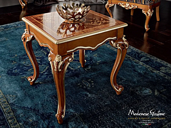Quadratischer Couchtisch aus Massivholz Modenese Luxury Interiors 12628 Fabrik MODENESE GASTONE aus Italien