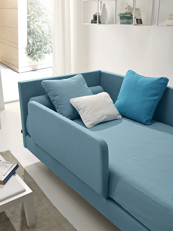 Zweisitzer Schlafsofa aus Stoff Brio Duomo Design Fabrik Duomo Design aus Italien. Foto №6