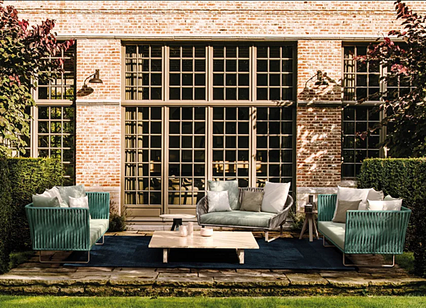 Zweisitzer Gartensofa aus Stoff KETTAL Bitta Fabrik KETTAL aus Italien. Foto №6