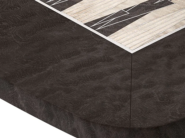 Quadratischer Holztisch Spark GIORGETTI Fabrik GIORGETTI aus Italien. Foto №4