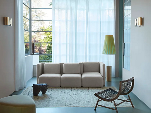 Modularer Stoffsofa Gala Saba Fabrik SABA aus Italien. Foto №18