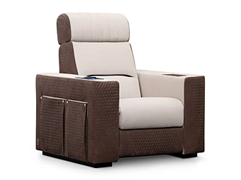 Recliner-Sessel mit Armlehnen aus Stoff FORMITALIA Dustin B Fabrik FORMITALIA aus Italien