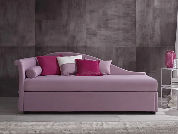 Zweisitzer Sofa mit Stoffbezug und Bettfunktion Tropea Duomo Design Fabrik Duomo Design aus Italien. Foto №2