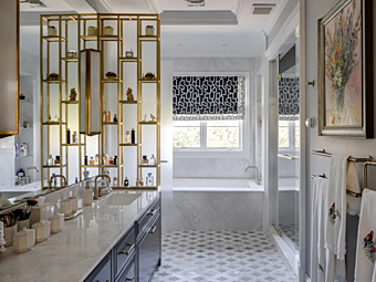 Holzmöbelset für das Badezimmer Chicago North Shore von Martini Interiors Holzmöbelset für das Badezimmer Chicago North Shore von Martini Interiors Fabrik MARTINI INTERIORS aus Italien
