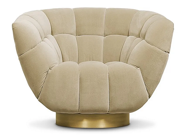 Samtarmchair mit Armlehnen BRABBU Essex Fabrik BRABBU aus Italien. Foto №1