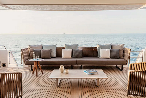 Modularer 2-Sitzer Gartensofa aus Stoff KETTAL Bitta Fabrik KETTAL aus Italien. Foto №6