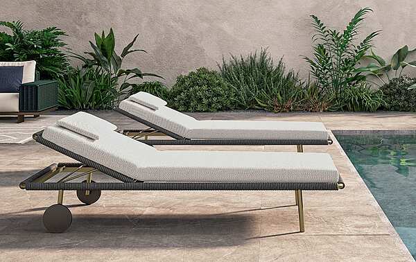 Sonnenliege RUGIANO LSE39L/G Fabrik RUGIANO aus Italien. Foto №1