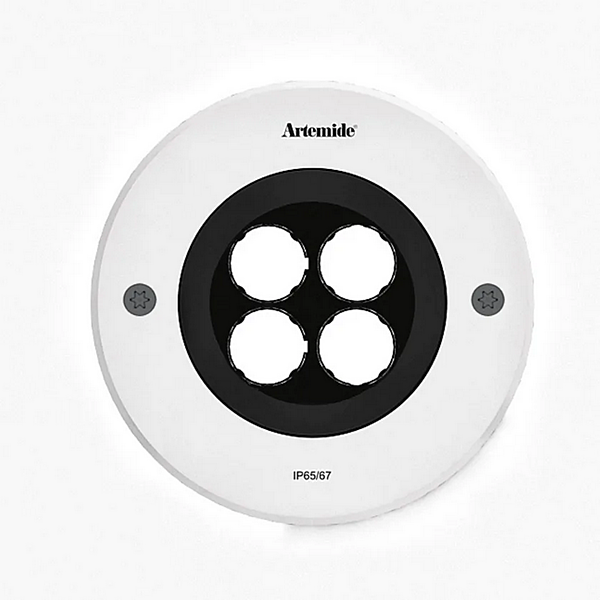 Deckenmontierter Aluminium Außenstrahler Artemide Ego Downlight Fabrik Artemide aus Italien. Foto №4