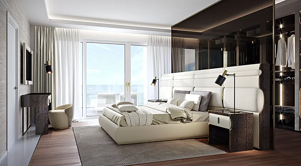 Holztisch Konsole Schminktisch Trilogy Capital Collection TR.CL Fabrik Capital Collection aus Italien. Foto №4