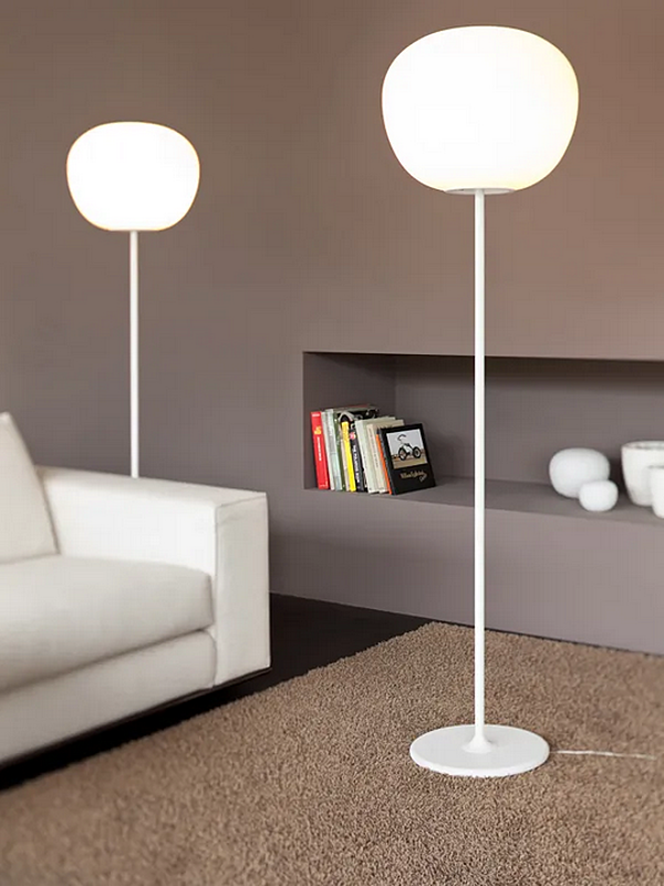 Glas Stehlampe Fabbian Lumi Mochi Fabrik Fabbian aus Italien. Foto №5