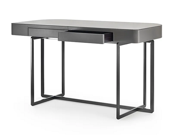 Rechteckiger Schreibtisch mit Schubladen aus Holz FLEXFORM Marmaduke Fabrik FLEXFORM aus Italien. Foto №2