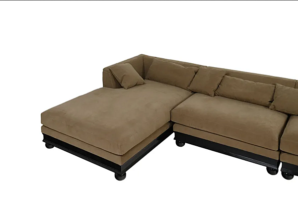 Modularer Baumwollsofa mit Chaiselongue Paris Extra CHELINI Fabrik CHELINI aus Italien. Foto №11