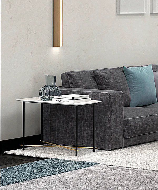 Rechteckiger Couchtisch aus Marmor CASAMILANO SHANGHAI Fabrik CASAMILANO aus Italien. Foto №2