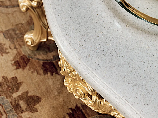 Konsolentisch aus massivem Holz Modenese Luxury Interiors 11606 Fabrik MODENESE GASTONE aus Italien. Foto №4