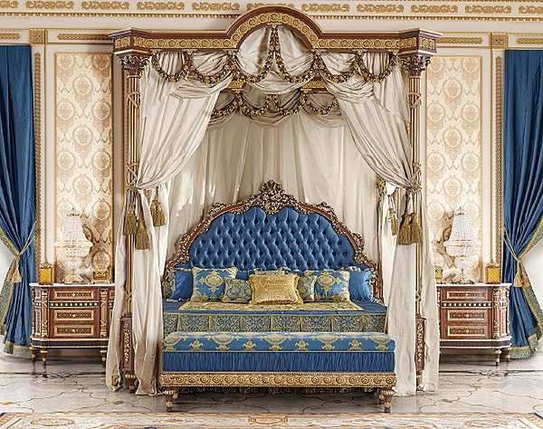 Großes klassisches Schlafzimmer Modenese Gastone Fabrik MODENESE GASTONE aus Italien. Foto №1