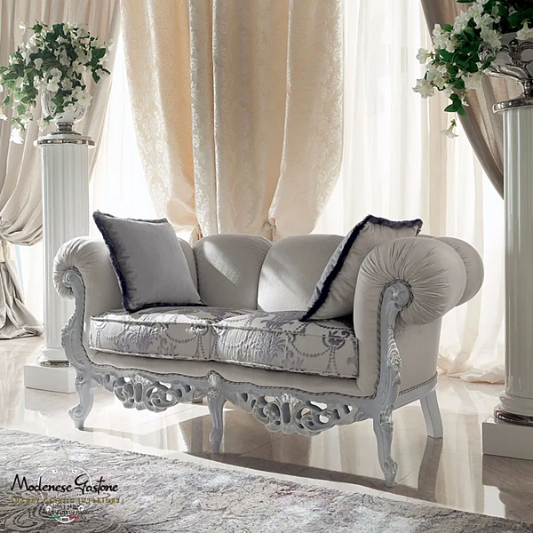 Zweisitzer Stoffsofa Modenese Luxury Interiors 13413 Fabrik MODENESE GASTONE aus Italien. Foto №2