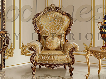 Stoffarmstuhl mit Armlehnen Modenese Luxury Interiors 15509 15509