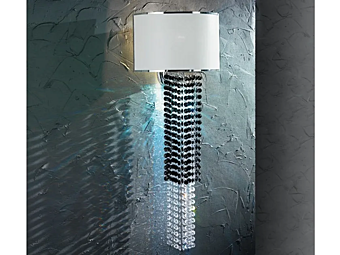 Wandleuchte mit Swarovski-Kristallen Venice Superlux A1 LED Euroluce Lampadari