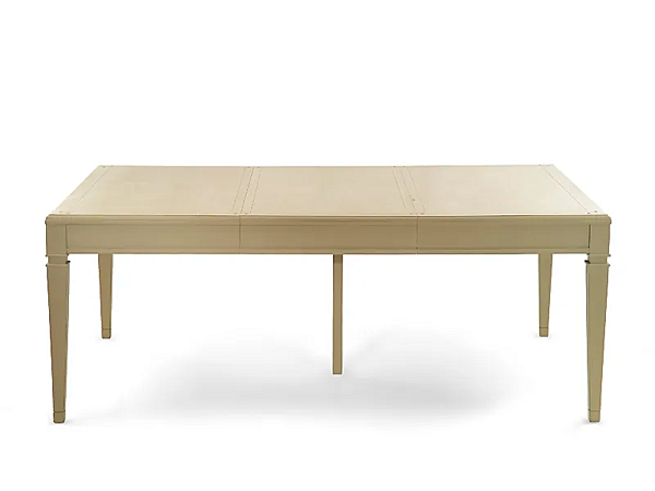 Erweiterbarer quadratischer Esstisch aus Massivholz MARIONI Berlino 02097 Fabrik MARIONI aus Italien. Foto №2