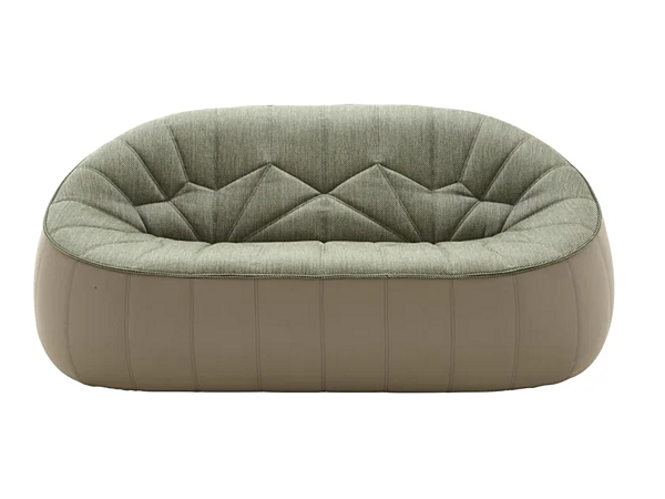 Zweisitzer Gartensofa mit Stoffbezug und Ottoman LIGNE ROSET 18221405-18221505 Fabrik LIGNE ROSET aus Italien. Foto №1