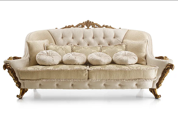 Tufted Fabric Sofa Dolcevita A.R. Arredamenti Fabrik A.R.ARREDAMENTI SRL aus Italien. Foto №1
