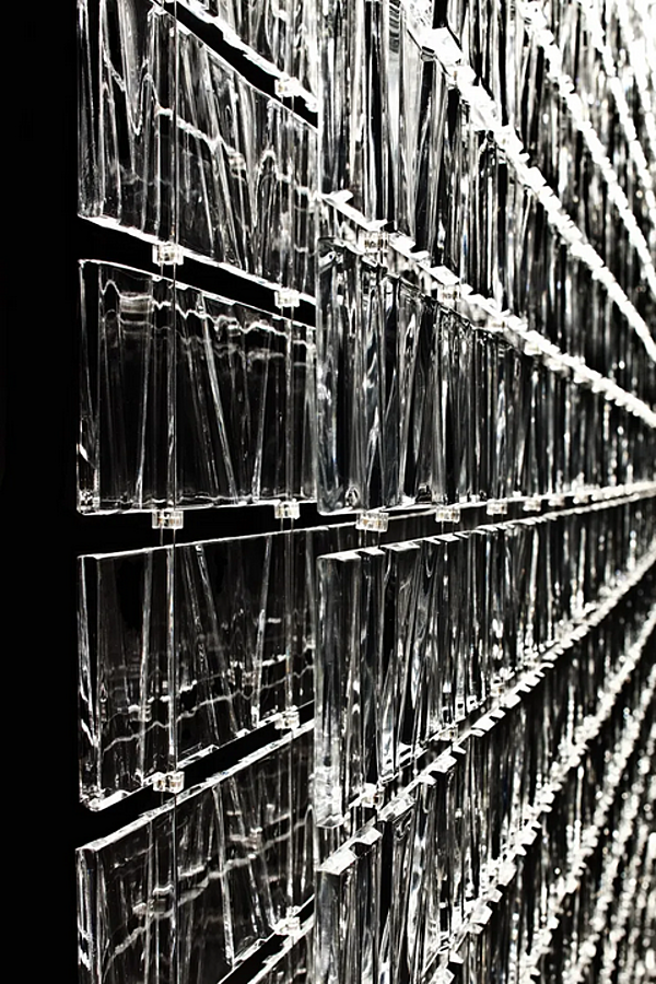 Pendelleuchte Raumteiler Fliese Fabbian Fabrik Fabbian aus Italien. Foto №19