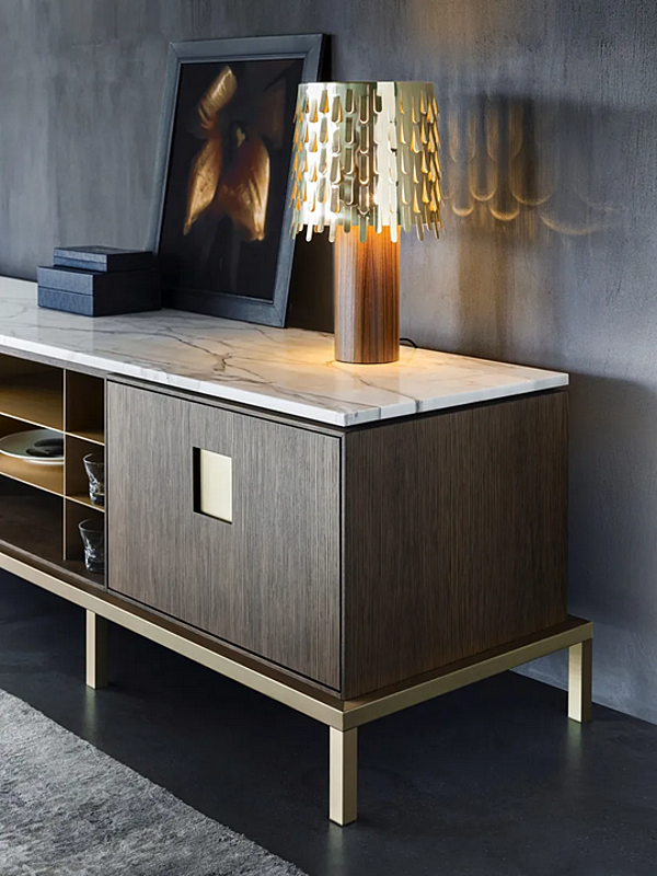 Holzfurnier Sideboard mit Schubladen GHIDINI1961 Zuan PR302SB101 Fabrik GHIDINI1961 aus Italien. Foto №9